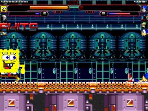 TheMattalocalypse Random Mugen Battle - 128 - Team Nickelodeon VS. Team SLK - The Rematch