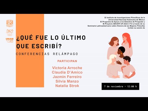  ¿Qué fue lo último que escribí? 