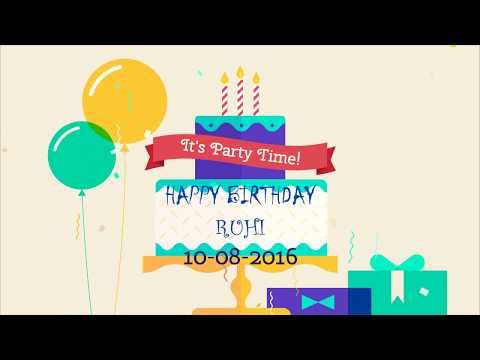 Happy Birthday 🎂 RUHI 🎂  🎈 - 2019