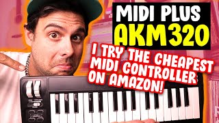 Video thumbnail for Cheapest Midi Keyboard (2020) | Is it worth it? | Midi Plus AKM320 Review by AlohaAlex