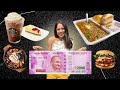 Living on Rs 2000 for 25 Hours 😍😍 | Eating Only One Shape Food | @sosaute