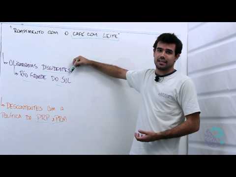 Rompimento com o café com leite