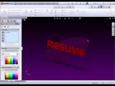Portfolio Development using SolidWorks & MS FrontPage.wmv