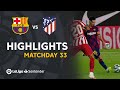 Highlights FC Barcelona vs Atlético de Madrid (2-2)