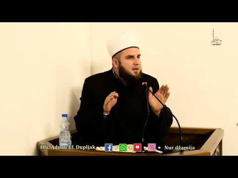 Nasilje, nepravda, zulum - Hfz. Adnan Dupljak (24. hadis - 1. prvi dio)