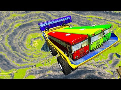 Leap Of Death Car Jumps & Falls #13 BeamNG drive