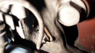 Challenger front wheel speed sensor replacement.