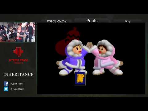 VGBC | ChuDat (Ice Climbers) vs Brog (Pikachu) - Inheritance - Pools
