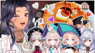 【HANDCAM】NIJISANJI EN: ETHYRIA PANCAKE ART!😄💖🥞🍴🧡🪄💜🕊️🤍👻❤️🎰【NIJISANJI EN | Scarle Yonaguni】