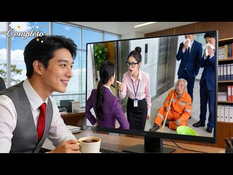 💕CEO odia a esposa de contrato!Pero al verla en cámara protegiendo al abuelo limpiador,se enamoró!