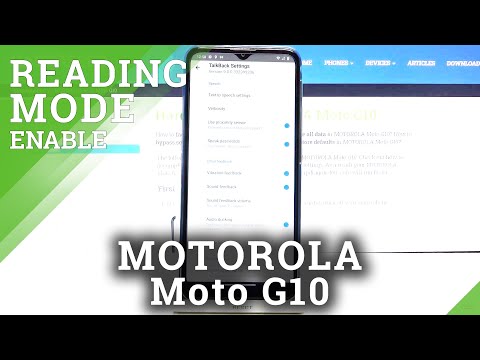 How to Enable Talkback in MOTOROLA Moto G10 – Turn On Screen Reader