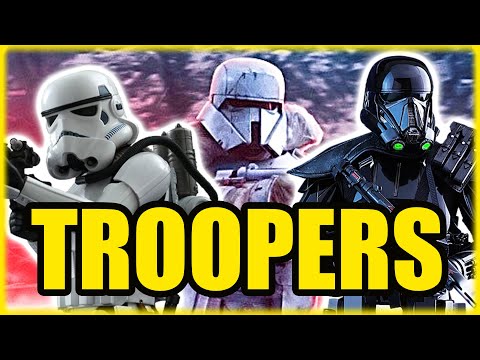 💥ALL TYPES OF EMPIRE TROOPERS | STAR WARS Lore