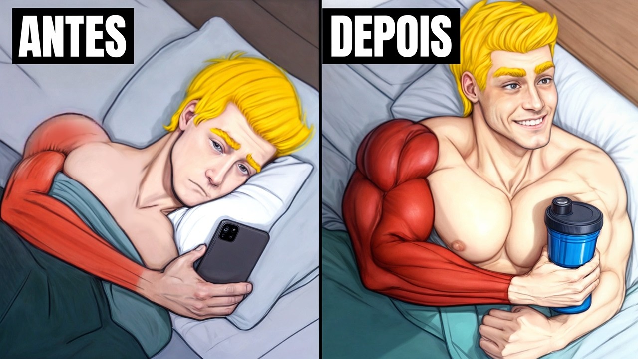 12 Hábitos Matinais que fazem seu corpo Construir Musculos mais Rápido | CORPO HIPERTROFIADO