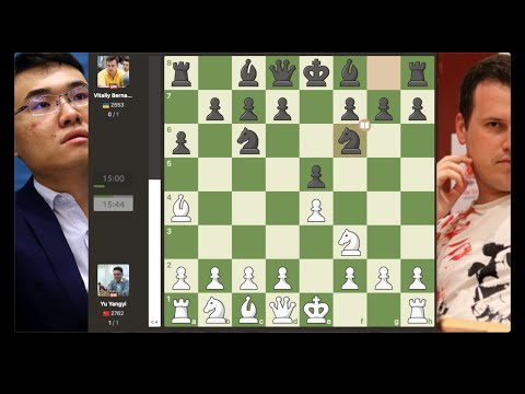 Ruy Lopez - Berlin Defense | GM Yu Yangyi vs GM Vitaliy Bernadskiy | Round 12 World Team Rapid 2024