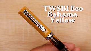 TWSBI Bahama Yellow | New Pen Day