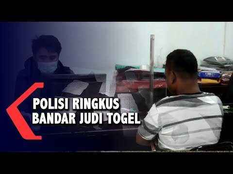 Polisi Ringkus Bandar Judi Togel