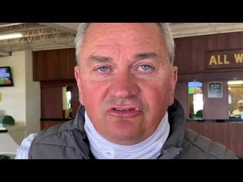 Tom Leach interviews Eddie Kenneally on Lady Kate in the Juddmonte Spinster (G1)