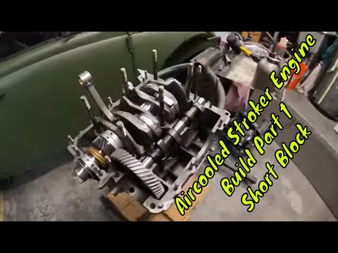 Volkswagen Aircooled 2007cc Stroker Engine Assembly,  Part 1 - The Short Block