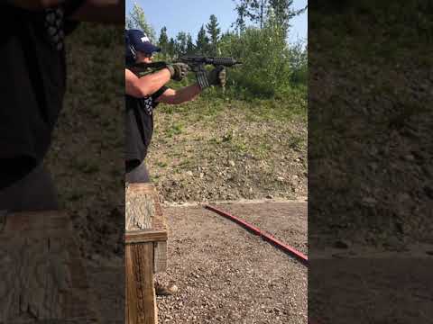 Kel Tec PLR16 .223 Range Testing