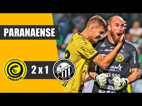 CASCAVEL 2 X 1 OPERÁRIO | GOLS | SEMIFINAL IDA | PARANAENSE 2023