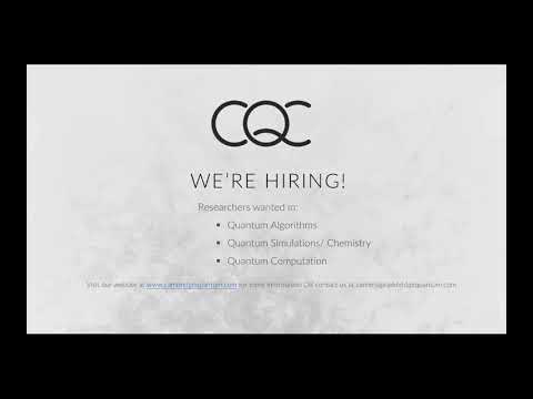 Tom Benjamin & Krithik Puthalath: Cambridge Quantum Computing - Focus Areas