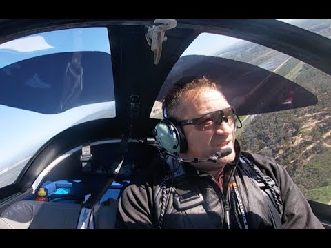 First Flight to Saldanha, South Africa