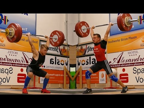 Jon Luke Mau gegen Adrian Müller Kampf um die Deutsche Meisterschaft bis 62kg 2016 Plauen