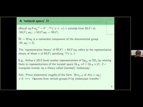 Sandeep Varma - On residues of certain intertwinig operators