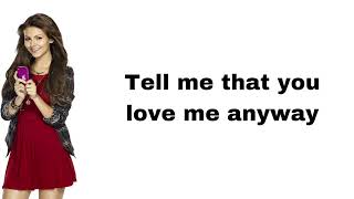 Victorious - Tell me that you love me (lyrics)