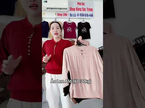 Áo Len A16 (60-77kg)- Mua hàng nhắn Zalo: 0939.616.446