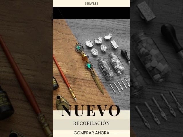 Vídeo relacionado con Joyeee Juego de bolígrafo y tinta de 16 piezas, bolígrafo de inmersión y sello de cera antiguo, con caja de regalo retro, amantes de la escritura a mano caligrafía, regalo de cumpleaños #80