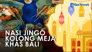 Nasi Jinggo Kolong Meja Mak Ijah di Bali, Disajikan Pakai Beragam Lauk dengan Harga Murah