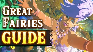 Where are the Great Fairies in Zelda Tears of the Kingdom? (Upgrade Your Armor!)