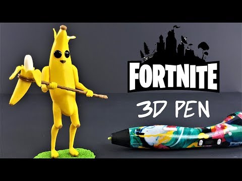 Making Peely - Fortnite - 3D pen