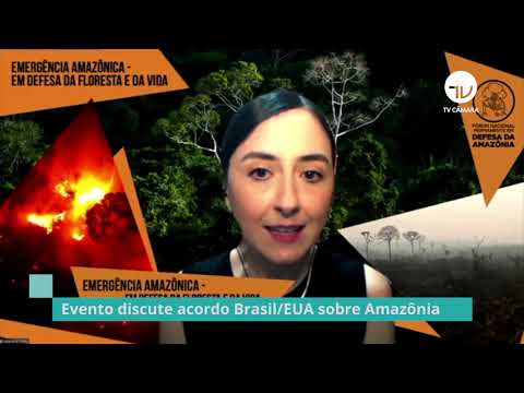 Evento discute acordo Brasil/EUA sobre Amazônia - 15/04/21