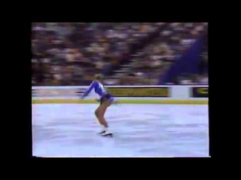 Claudia Leistner 1987 Worlds Long Program