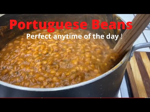 Portuguese beans my style