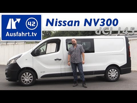 2017 Nissan NV300 Kastenwagen Doppelkabine Comfort 2,9t L2H1 dCi 145 - Kaufberatung, Test, Review