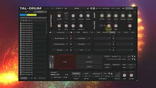 Video thumbnail for TAL DRUM - Record Sample, FX, Mod Matrix by TAL Software