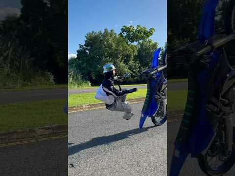 🔞😱Crazy yz125 fall 😱🔞 #fails #explore #yz125 #yzfamily #wheelie #2strokeengine #crazy