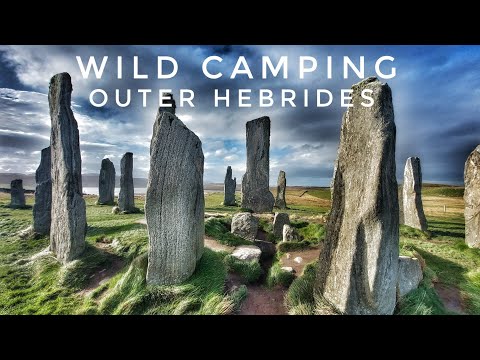 Wild Camping Outer Hebrides during STORM Babet part 1