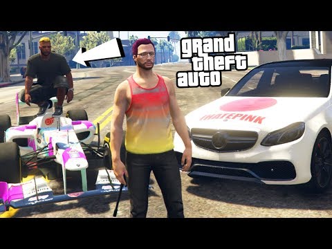Masina IHATEPINK VS FORMULA 1 a lui Carlos! GTA Real Life
