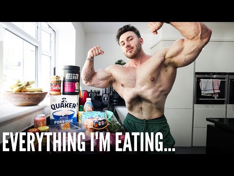 Everything I'm EATING To Get SHREDDED 12 Weeks Out...