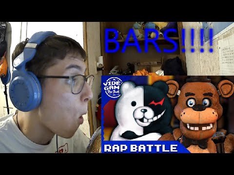 Monokuma vs Freddy Fazbear Rap Battle VGRB [Danganronpa vs Fnaf] Episode#263