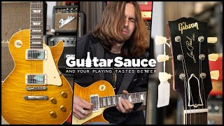 Video thumbnail for Gibson Custom Shop 1959 Les Paul Standard Reissue VOS Dirty Lemon Burst | Demo by Paul Audia by Guitar Sauce