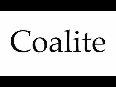 How to Pronounce Coalite