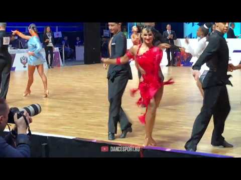 Andrea Silvestri - Varadi Martina HUN | Cha Cha Cha | World Latin Championship 2019 | Moscow