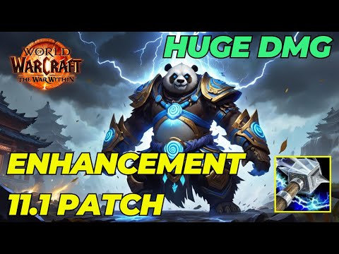 11.1 Enhancement Shaman PvP TWW | Insane Broken Damage!
