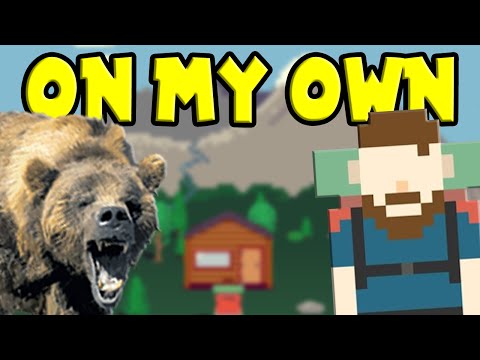 AWESOME WOODLAND SURVIVAL GAME - On My Own - YouTube