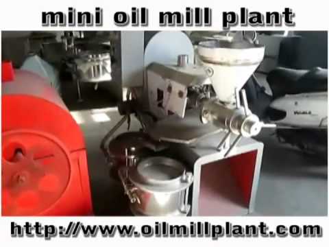Mini oil mill plant